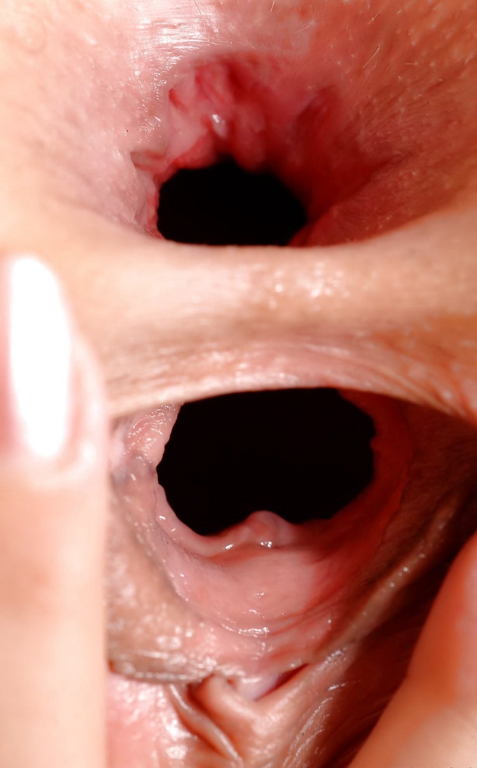 Frauenvagina von innen