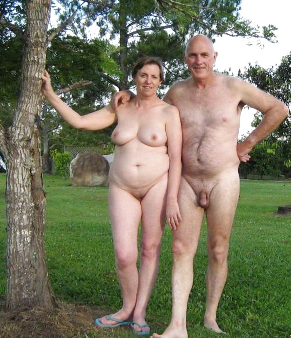 Alte Swinger in der Natur