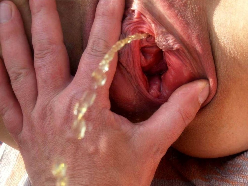 Frauenvagina im Inneren