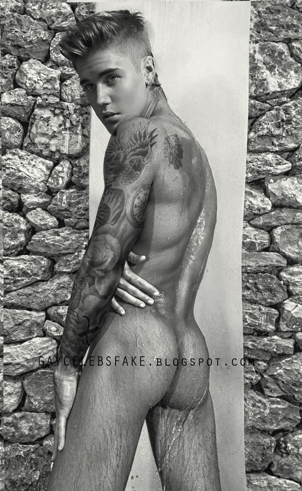 Nackt Justin Bieber nackt
