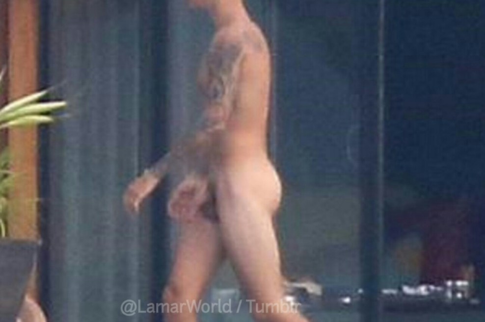 Nackt Justin Bieber nackt