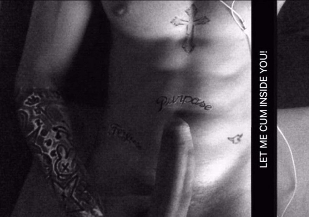 Nackter Justin Bieber nackter Penis