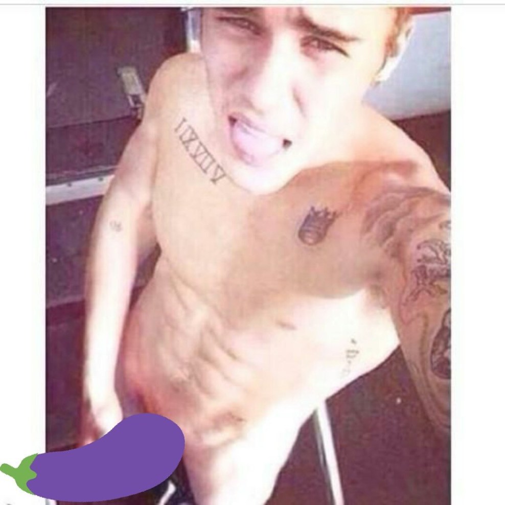 Justin Bieber nackt auf Bora Bora