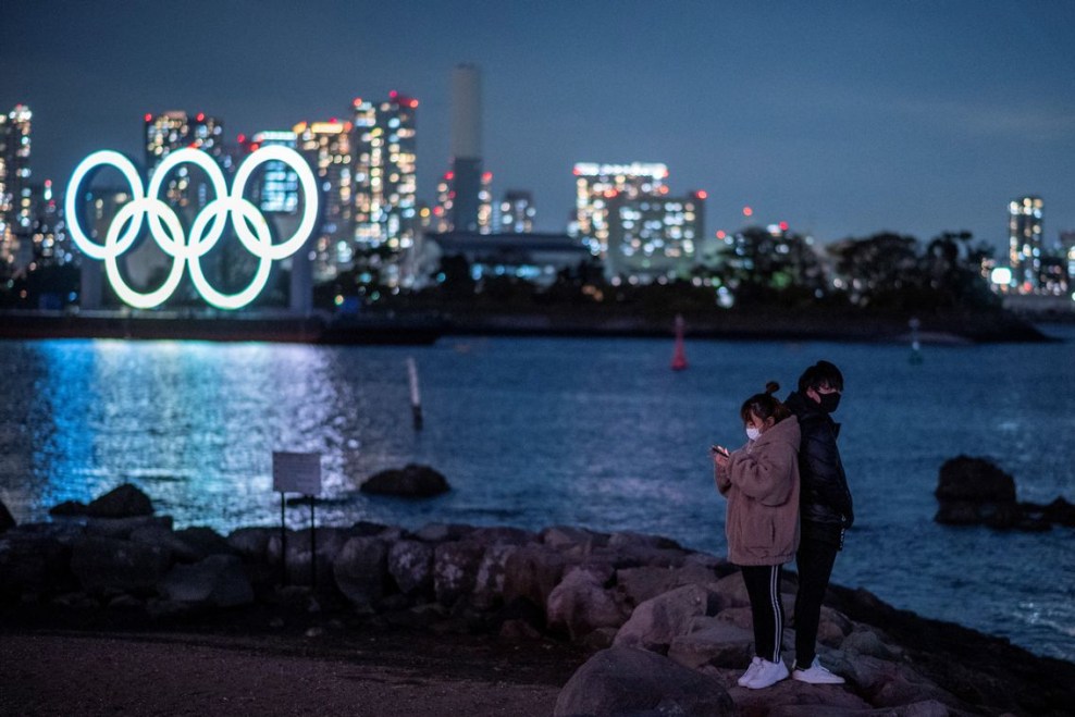 Eröffnung der Olympischen Spiele in Tokyo Photo